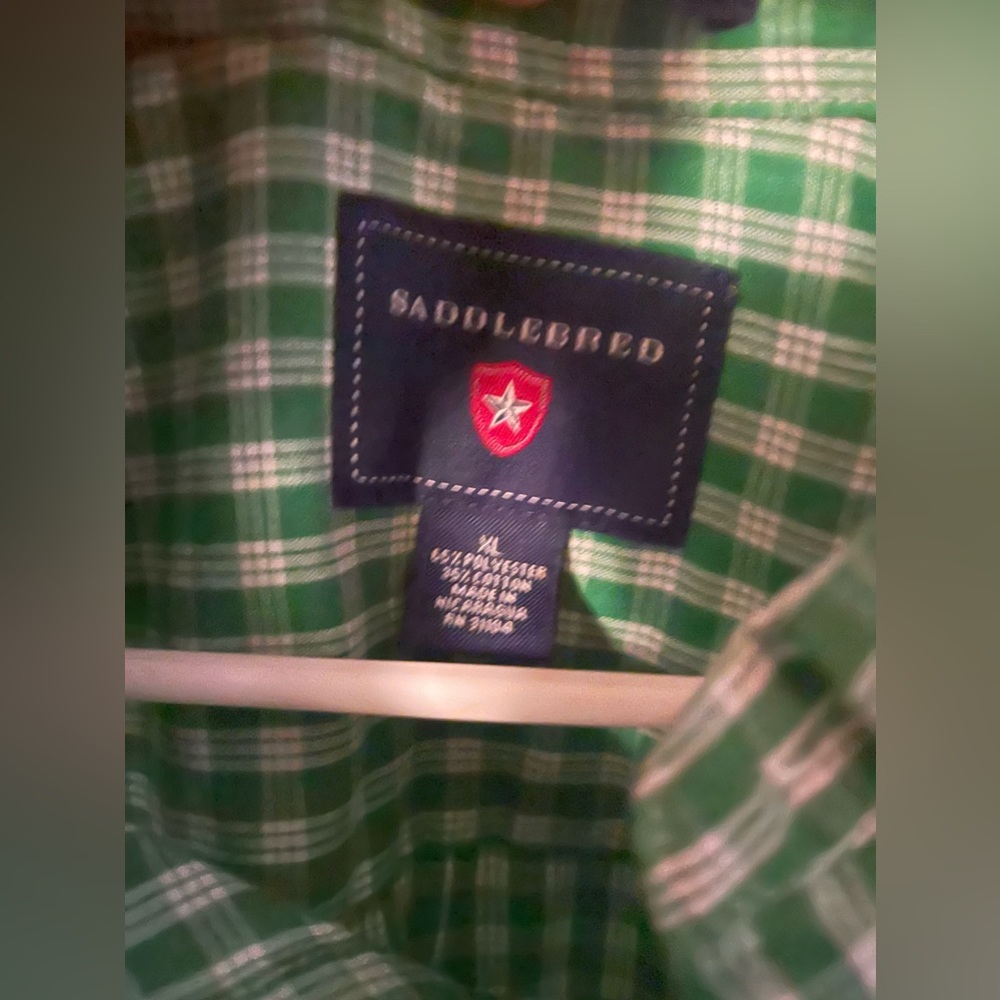 Saddlebred Button Up Shirt XL - Picture 2 of 4